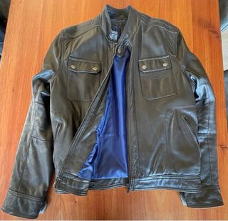 Cazadora Piel Cordero Pedro del Hierro Marrón PdH