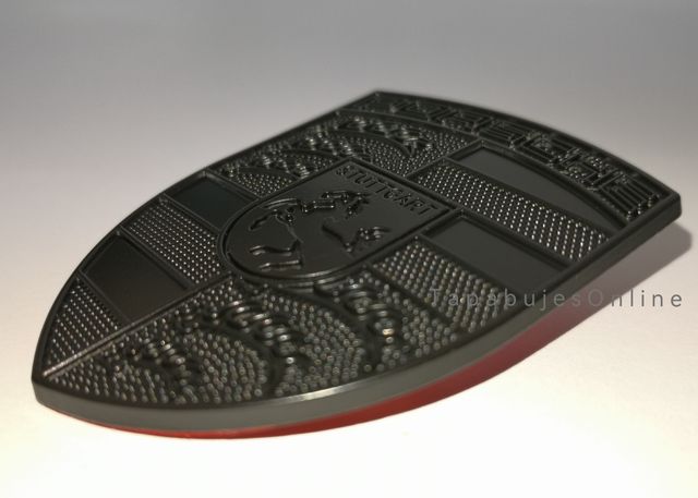OFERTA 2x EMBLEMAS OFICIAL DE METAL CAPOT PORSCHE