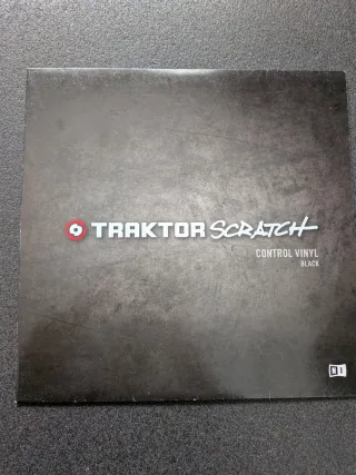 Traktor Scratch Control Vinyl Negro