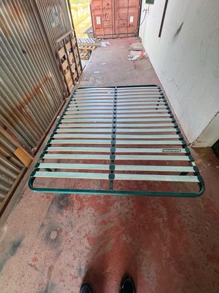 Somier metálico y de madera