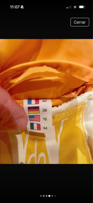 Mono de esquí VdV Naranja