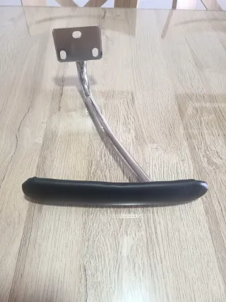 Silla de oficina polipiel negra