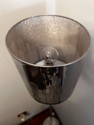 Lámpara de pie metal skyline