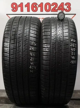 245 45 21 W PIRELLI RUEDA AL 90% VIDA UTIL