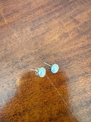 Pendientes antiguos perla de alta calidad