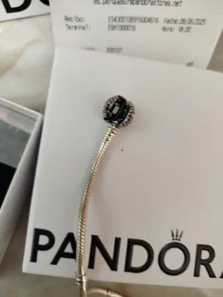 Pulsera Pandora, Alas de Ángel, Plata Original