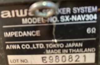 Altavoces AIWA (dos)