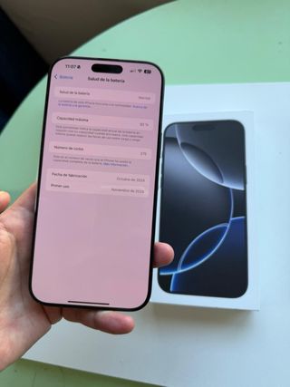 iPhone 16 Pro Max 256GB Negro