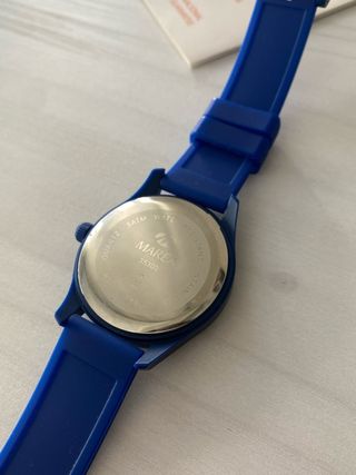 Reloj Marea Azul y Blanco