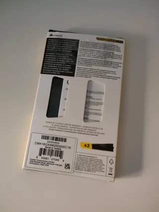 Memoria RAM DDR4 Corsair 16GB (2x8GB) 3200MHz CL16