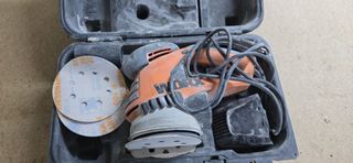 Lijadora orbital Worx WX653 con caja