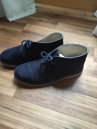 Zapatos niño ceremonia azul talla 40