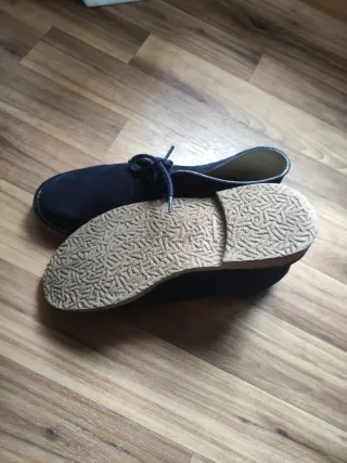 Zapatos niño ceremonia azul talla 40