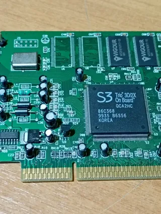 SCHEDA VIDEO S3 Trio 3D/2X ON BOARD QCA2HC