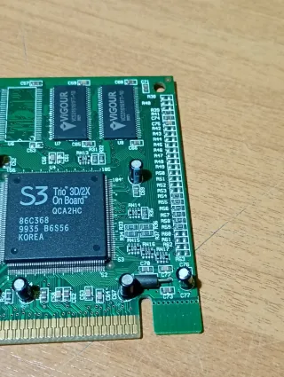 SCHEDA VIDEO S3 Trio 3D/2X ON BOARD QCA2HC