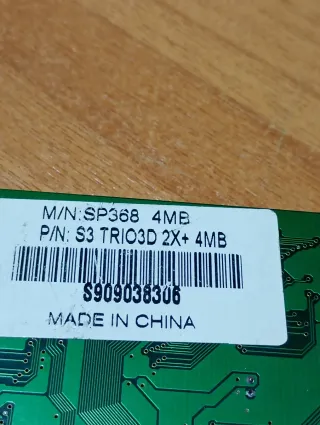 SCHEDA VIDEO S3 Trio 3D/2X ON BOARD QCA2HC