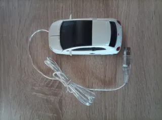 Ratón USB con diseño de coche Fiat 500