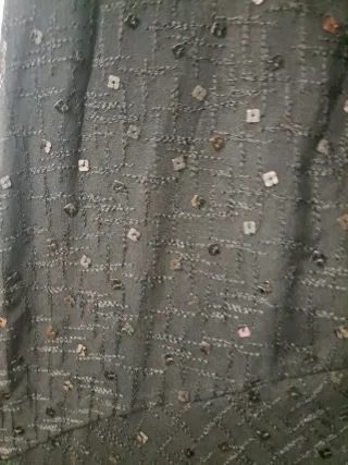 Vestido negro fiesta lentejuelas