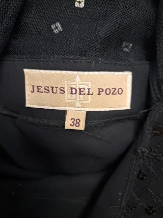 Vestido negro fiesta lentejuelas