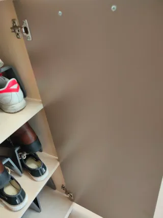 Armario de Madera Bajo (2 Puertas, Baldas)