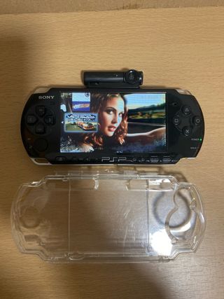 PSP 3004 Negra + Batería + Sin Camara