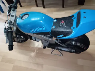 Minimoto Polini 910 Carena Azul