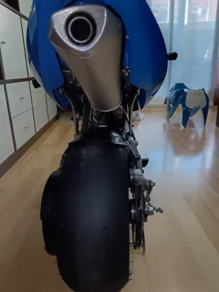 Minimoto Polini 910 Carena Azul