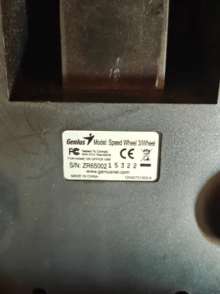 Volante Genius Speed Wheel 3 + Pedales