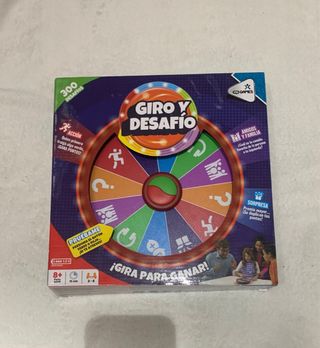 Giro y Desafío Juego de Mesa Familiar