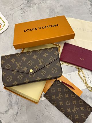Louis Vuitton Marrón y Roja 3in1