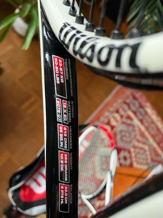 2 Raquetas Tenis Wilson K Six One Team 95. 289 g.