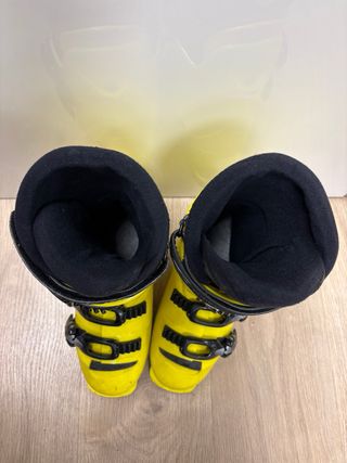 Botas de esquí Salomon amarillas