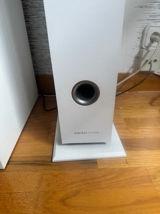 Energy System Equipo de Sonido Blanco/Plateado
