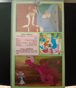 Cinta VHS Merlin el Encantador