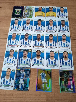 Equipo COMPLETO cromos hypermotion Leganés