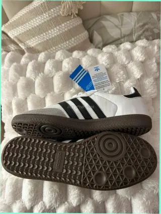 Adidas Samba OG Gris Blanco