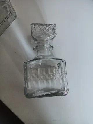 Lote Botella Mini Cristal Decorativa