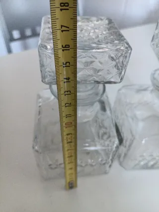 Lote Botella Mini Cristal Decorativa