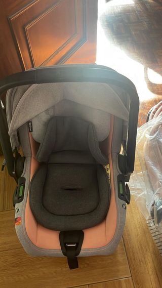 Silla de paseo Jane color coral trio