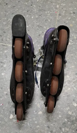 Patines en línea Trex RacerLine morados