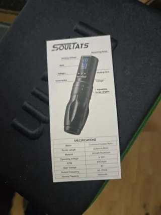 Máquina de Tatuar SOULTATS Cordless