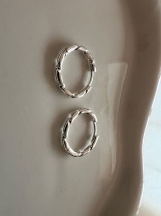 Pendientes Aro Plata