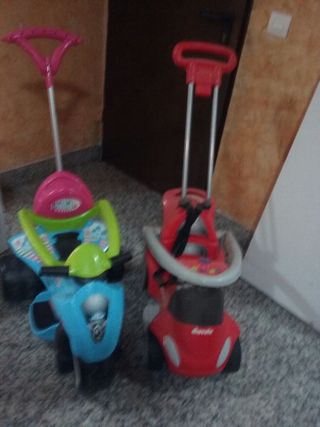 Correpasillos infantil azul y rojo