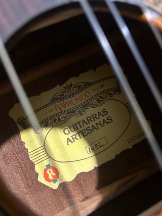 Guitarra Española Raimundo 1492 cadete