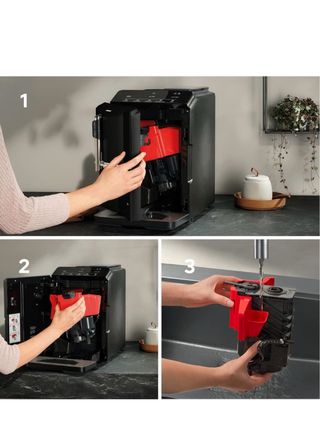 Cafetera Siemens EQ300 Negra