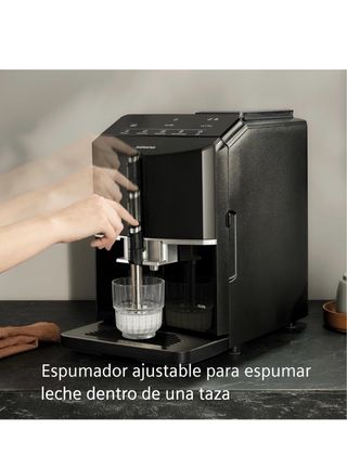 Cafetera Siemens EQ300 Negra
