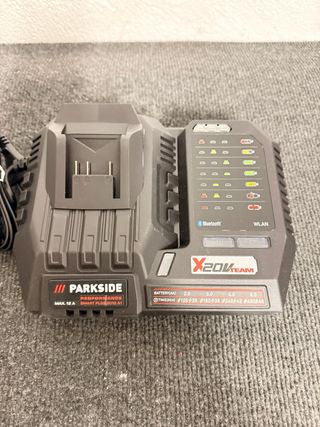 Cargador Batería Parkside Smart 20V/12A