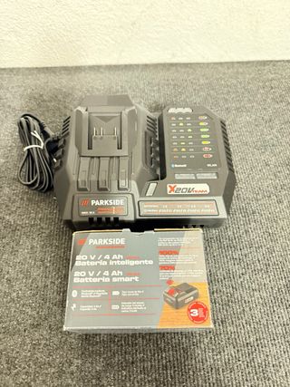 Cargador Batería Parkside Smart 20V/12A
