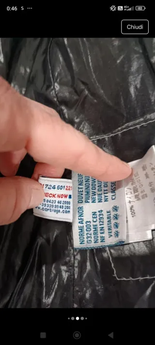 Piumino Moncler donna nero