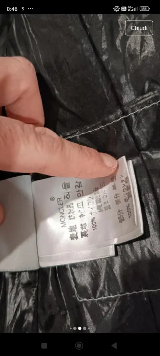 Piumino Moncler donna nero